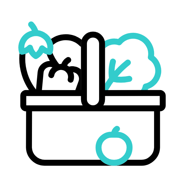 winter food basket