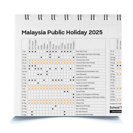 Stand Kalendar 2025 7